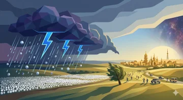 Негода в Україні: гроза та град