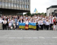 Немцы устроили вкусный праздник по-украински