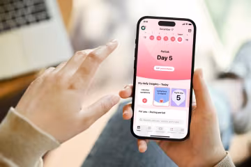 Flo Health, скриншот приложения