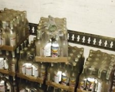 Налоговики нашли 4835 литров нелегального алкоголя у киевлянина (фото)