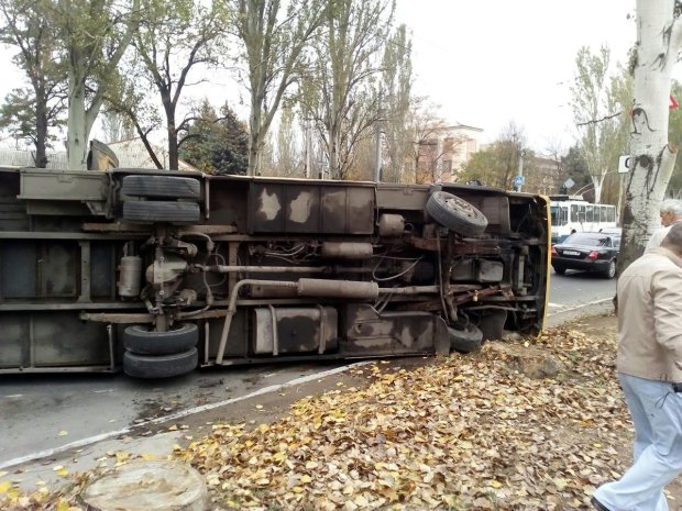Под Киевом перевернулся автобус: десятки невинных жертв