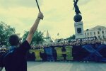 Футбольні фанати, скріншот: YouTube