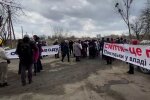 Львів`яни протестували проти будівництва сміттєпереробного заводу, скріншот із відео