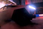 Пикап Tesla Cybertruck скриншот с видео