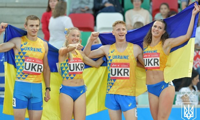 Ми чемпіони: українська збірна завоювала золото в естафеті на Європейських іграх-2019
