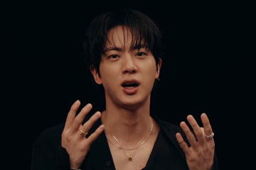 Чин (Ким Сокчин) из BTS, кадр из интервью