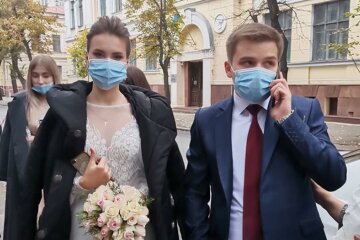 Карантинне весілля // Іnstagram