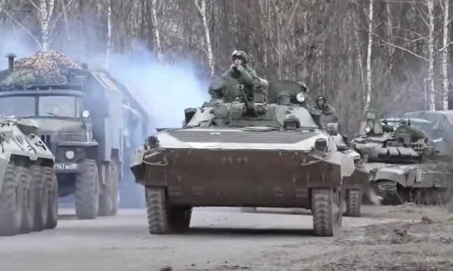 російські окупанти. Фото: скрін youtube