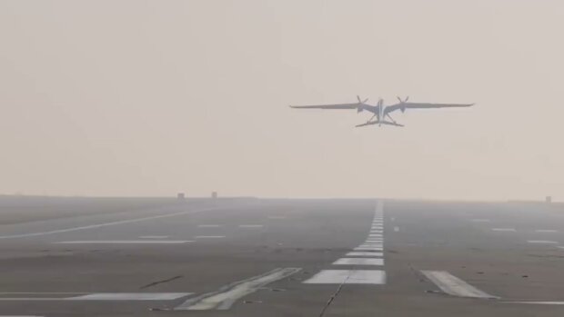 Безпілотник побив рекорд висоти, скріншот з відео