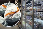 Продукты в АТБ и мусорные мешки