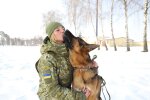 Кінолог Оксана Бойко: фото: facebook.com/DPSUkraine/