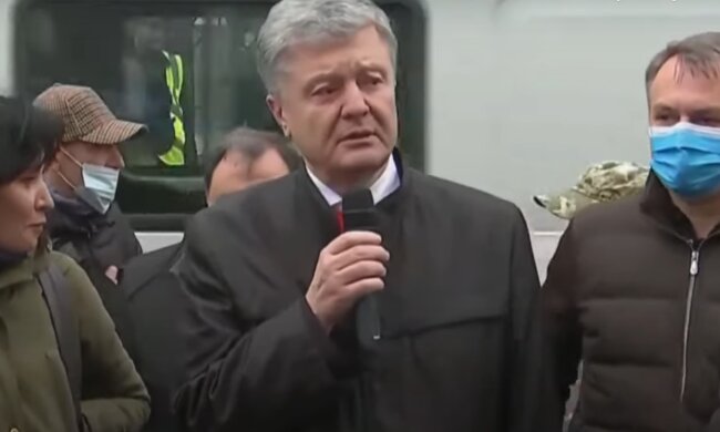 Порошенко у Львові, скріншот із відео