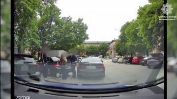 Патрульна поліція Запоріжжя оштрафувала водія BMW за дрифт