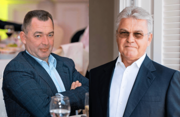 Співвласники GNT Володимир Науменко та Сергій Гроза