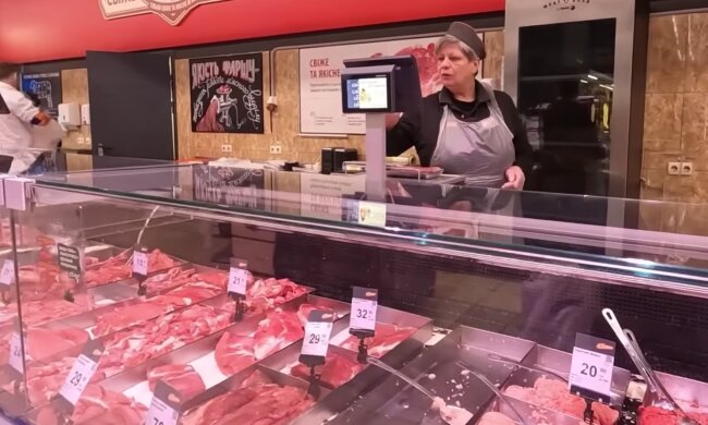 Ціни на м'ясо. Фото: скрін youtube