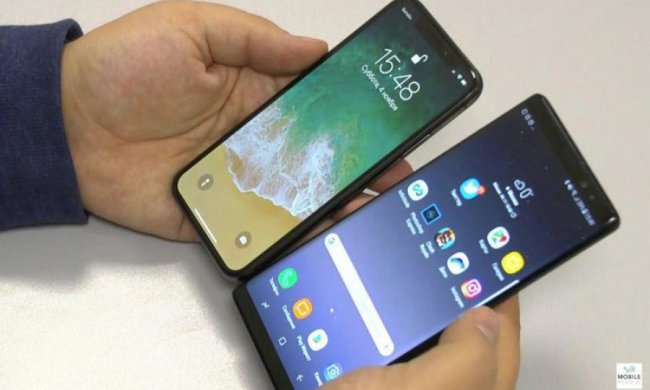 Galaxy Note 9 vs iPhone X: хто крутіший