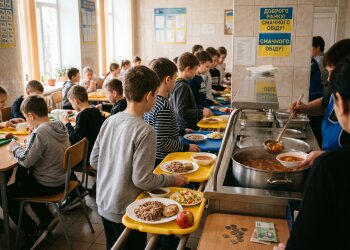 шкільне харчування безкоштовні обіди школярі їдальня