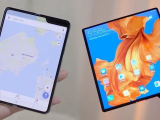 Huawei Mate X и Samsung Galaxy Fold