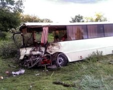 Дитячі крики і калюжі крові: автобус зі школярами влетів у вантажівку
