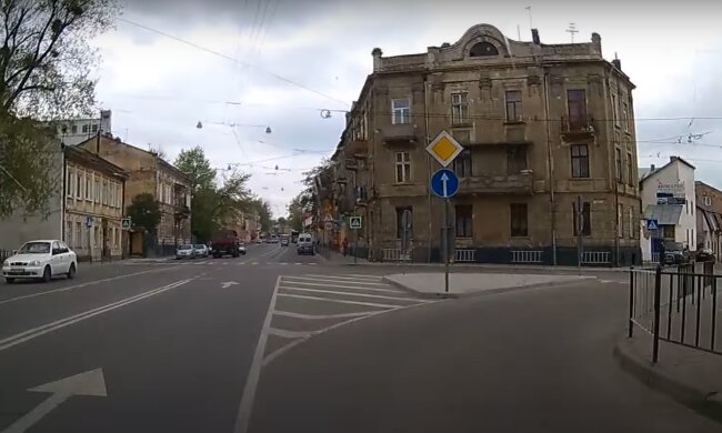 вулиці Львова, скріншот із відео