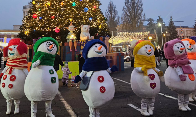 ВДНГ, Київ, Новий рік, фото з соцмереж