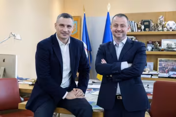 Максим Бахматов, Віталій Кличко - фото з Фейсбук (сторінка Максима Бахматова)