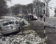 ДТП з маршруткою під Львовом: двоє загинули та десятеро поранені (фото)