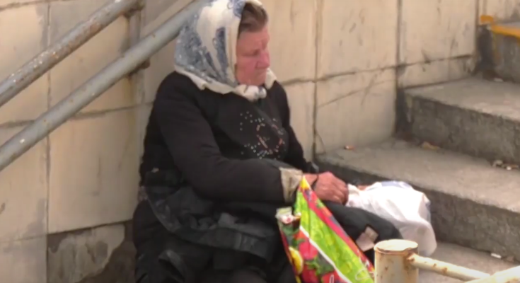 Пенсионерка. Фото: скрин youtube