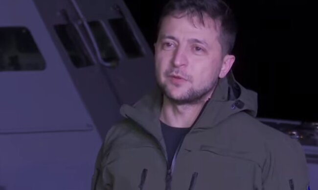 Володимир Зеленський, скріншот відео