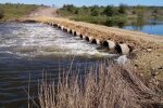 Саморобний міст над річкою Інгулець // фото Держекоінспекція