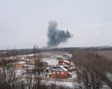 Появились фото взорвавшегося в Донецке завода