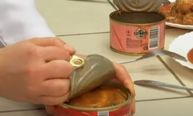 Консервированная рыба. Фото: Youtube