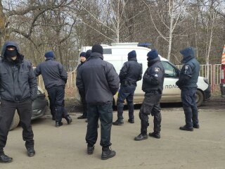 Протести у Нових Санжарах, фото:poltava.to