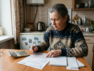 Счета за коммуналку. Фото: сгенерированное ИИ