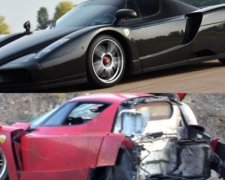 Розірвана надвоє Ferrari Enzo за $2 млн (фото)