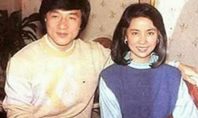 Джекі Чан з дружиною. Фото: Twitter.