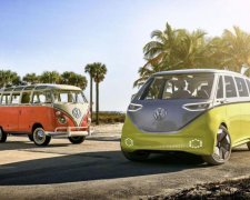 Volkswagen возродит известный хиппи-мобиль с новой "начинкой"
