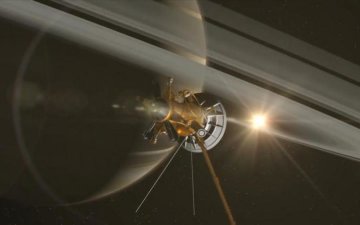 NASA показало передсмертне фото Cassini