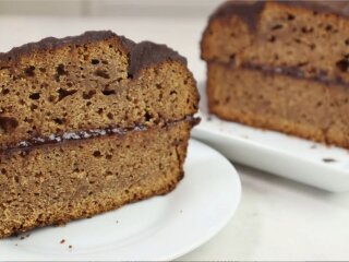 Імбирно-медовий пряник з варенням: фото скрін Ютуб