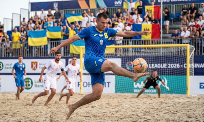 пляжний футбол збірна України Євроліга