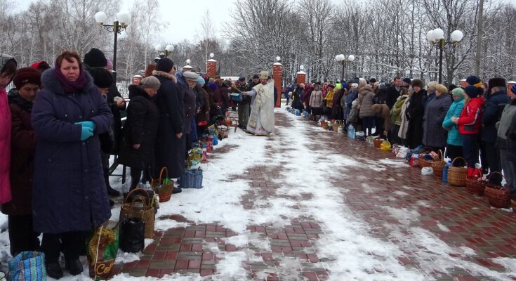 Крещение-фото из Фейсбук