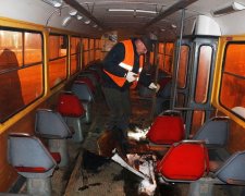 Трамвай горів прямо на ходу в Дніпрі