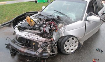 П'яний водій Opel в'їхав у автозаправну станцію у Бердичеві
