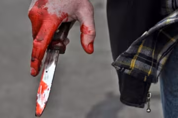 В Ірпені нацгвардійця вдарили ножем і зарізали його собаку