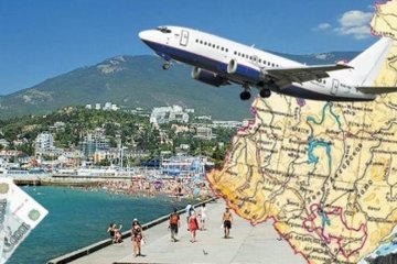 Ціна авіаквитка в Крим розлякала російських туристів