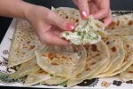 Кутабы с сыром и зеленью, скриншот видео