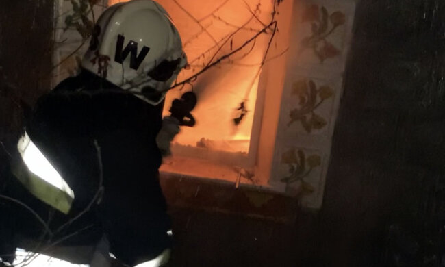 Пожежа в Хмельницькій області, фото: ДСНС Хмельницької області