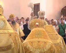 Богослужіння РПЦ. Фото: скрин відео