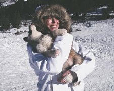 Українка рветься в тундру на собачих упряжках (фото)