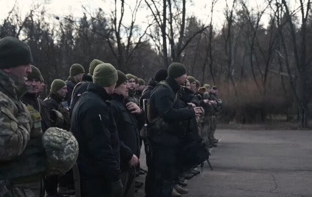 украинские военные, скриншот с видео